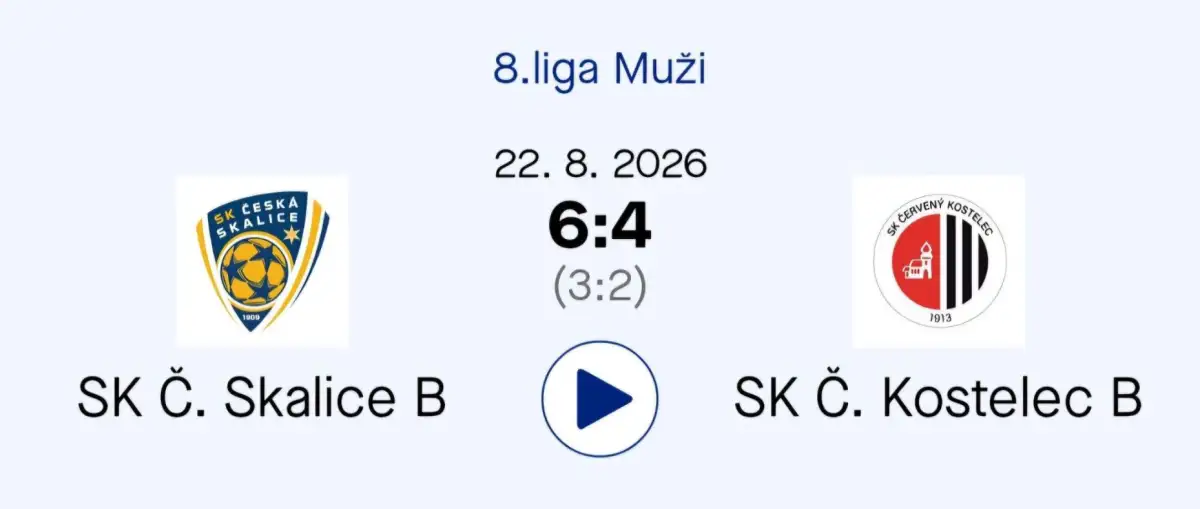 V derby béček Skalice přestřílela Kostelec