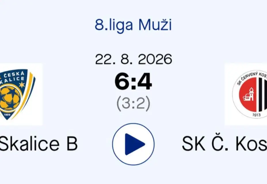 V derby béček Skalice přestřílela Kostelec
