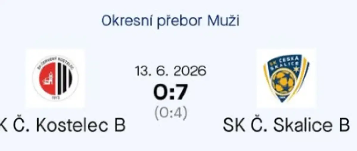 Béčko se rozloučilo se sezónou vysokou výhrou!