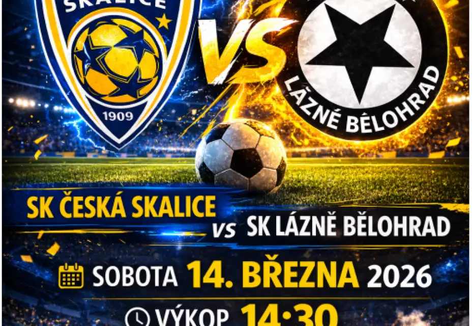 První jarní domácí utkání A týmu je tady!