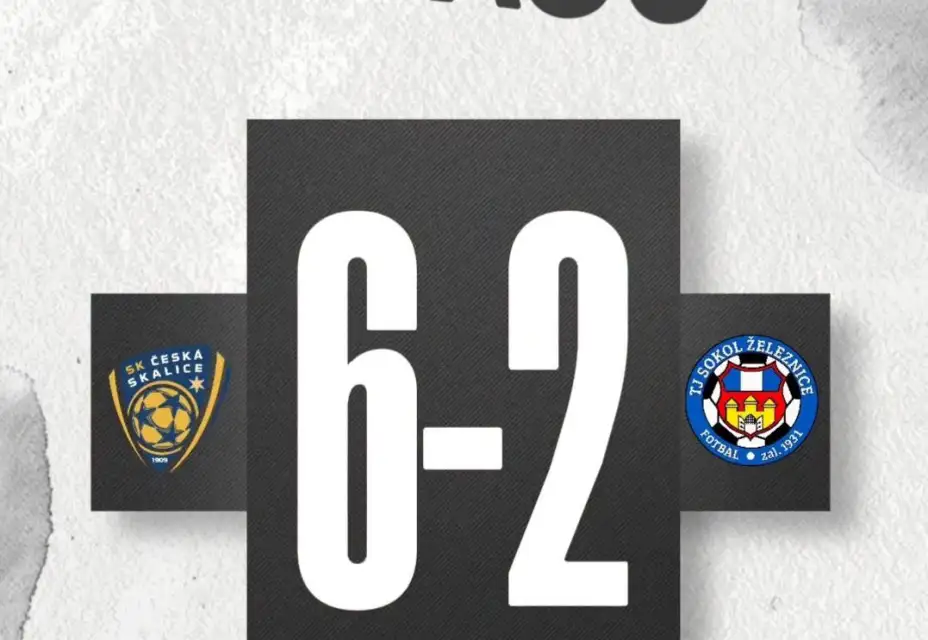 Áčko porazilo doma Železnici tenisovým výsledkem. Hattrick zaznamenal Mára Panenka
